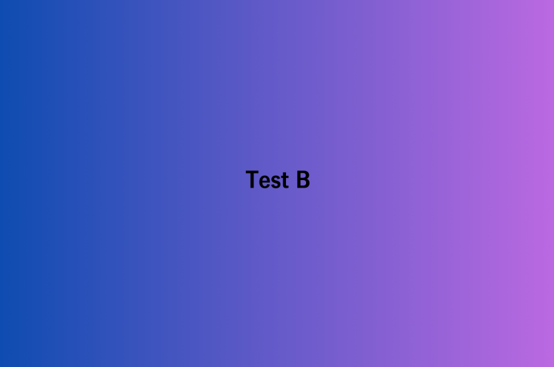 Test B