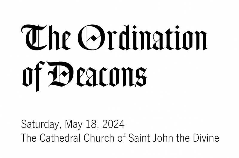 The Ordination of Deacons