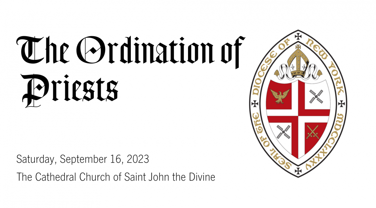 The Ordination of Priests