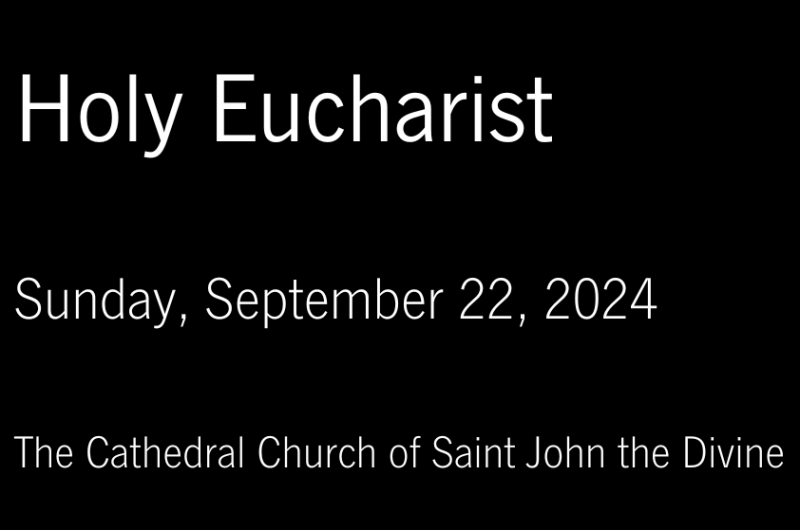 The Eighteenth Sunday after Pentecost and Vesting of the Community at the Crossing