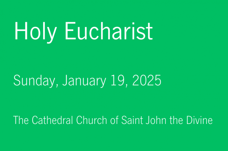 The Second Sunday after the Epiphany
