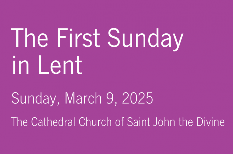 The First Sunday in Lent